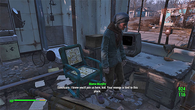 Mama Murphy - Fallout 4: Mama Murphy - Minor quests for Minutemen faction - Fallout 4 Game Guide & Walkthrough