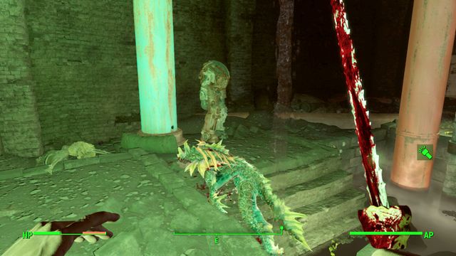 Power armor hidden in one of the sewers room - Fallout 4: The Big Dig - Side quests in Goodneighbor - Fallout 4 Game Guide & Walkthrough