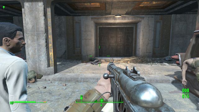 Go with Jack to the front of the insane asylum - Fallout 4: The Secret of Cabot House - Side quests in Cabot House - Fallout 4 Game Guide & Walkthrough