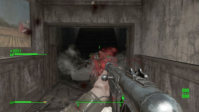 Make your way by crushing the enemies you meet - Fallout 4: The Secret of Cabot House - Side quests in Cabot House - Fallout 4 Game Guide & Walkthrough