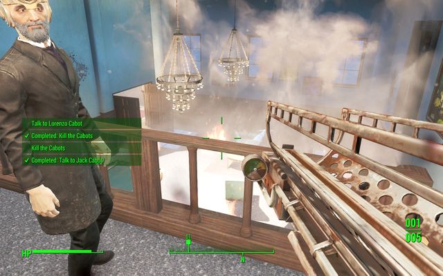 Allying with Lorenzo guarantees success - Fallout 4: The Secret of Cabot House - Side quests in Cabot House - Fallout 4 Game Guide & Walkthrough
