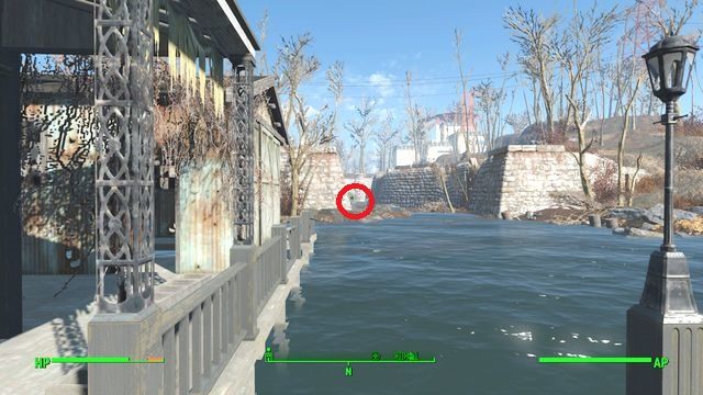 This is a very small location that consists of a single house - Fallout 4: Taffington Boathouse - Malden - Sector 2 - Fallout 4 Game Guide & Walkthrough