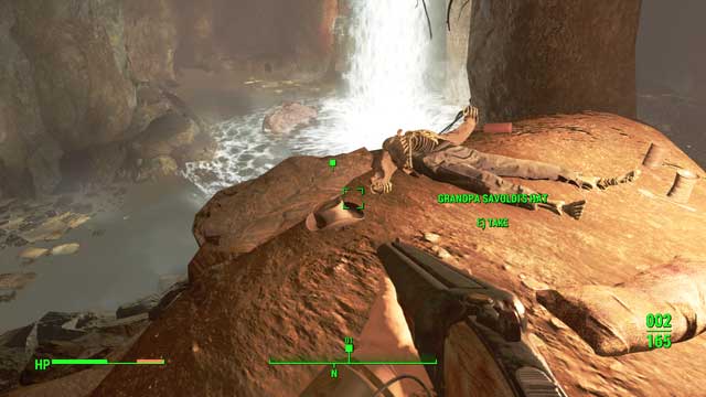 Grandpa Savoldis hat - Fallout 4: Find traces of Brent Savoldi - Side quests in Bunker Hill - Fallout 4 Game Guide & Walkthrough