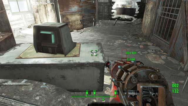 The keyring speeds up the process of freeing the prisoners - Fallout 4: Kill Zeller and free the remnants - Side quests in Bunker Hill - Fallout 4 Game Guide & Walkthrough