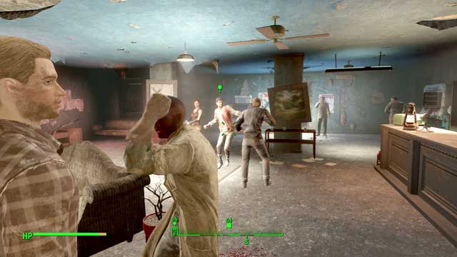 Help Travis win fistfight with Bull - Fallout 4: Confidence Man - Side quests in Diamond City - Fallout 4 Game Guide & Walkthrough