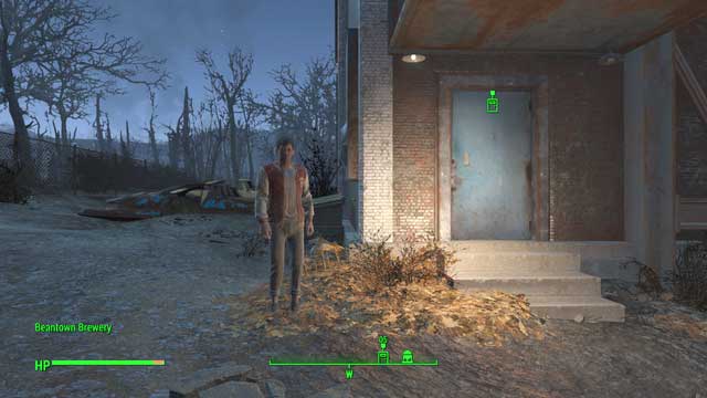 You meet Travis by the brewery, even if you do not talk to him earlier, in the town - Fallout 4: Confidence Man - Side quests in Diamond City - Fallout 4 Game Guide & Walkthrough