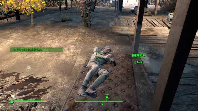 Sheffeld - Fallout 4: Smaller quests in Diamond City - Side quests in Diamond City - Fallout 4 Game Guide & Walkthrough