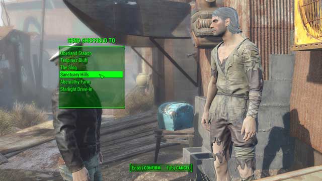 You can hire Sheffeld as your settler - Fallout 4: Smaller quests in Diamond City - Side quests in Diamond City - Fallout 4 Game Guide & Walkthrough