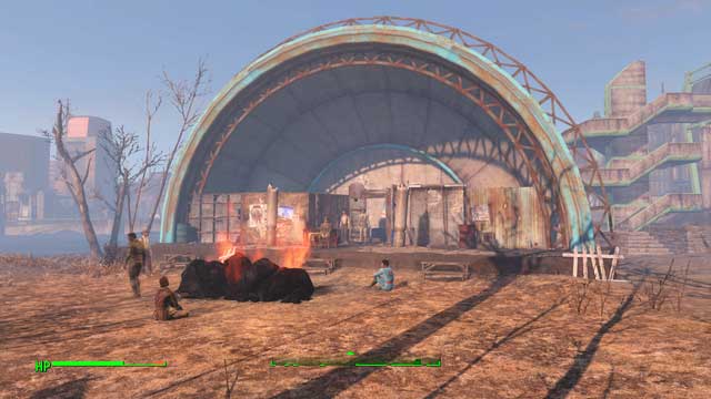 Charles View Amphitheater, the settlement of cultists - Fallout 4: Pillars of the Community (Charles View Amphitheater) - Side quests in other locations - Fallout 4 Game Guide & Walkthrough