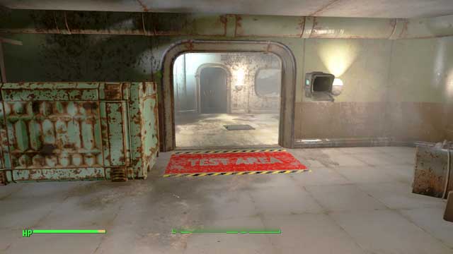 The Test Area in General Atomics Factory - Fallout 4: Quality Assurance (General Atomics Factory) - Side quests in other locations - Fallout 4 Game Guide & Walkthrough