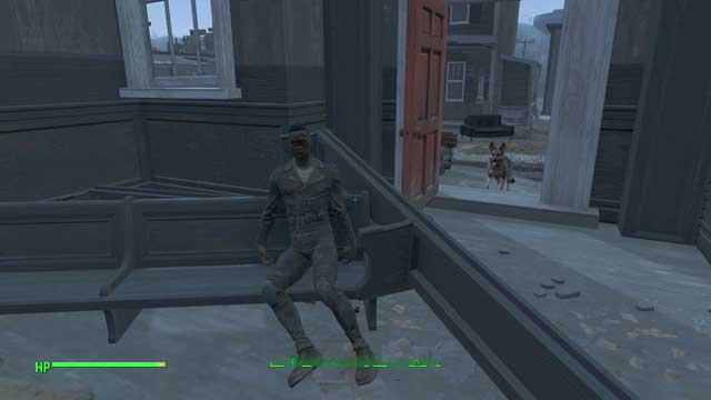 Lukes corpse in the church (flier, ID) - Fallout 4: Find the Treasures of Jamaican Plain (Jamaican Plain) - Side quests in other locations - Fallout 4 Game Guide & Walkthrough