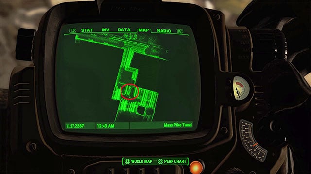 You need to reach the central part of the Mass Pike Tunnel - Fallout 4: Magazines in Center of Boston - Sector 6 - Magazines - Fallout 4 Game Guide & Walkthrough