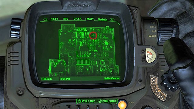 After entering the building, start a rather linear walk through corridors and rooms, eliminating enemies on your way - Fallout 4: Magazines in Center of Boston - Sector 6 - Magazines - Fallout 4 Game Guide & Walkthrough