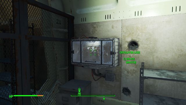 It is best to ask the dog to help you in collecting the weapon. - Fallout 4: Vault 111 map - Sanctuary - Sector 1 - Fallout 4 Game Guide & Walkthrough