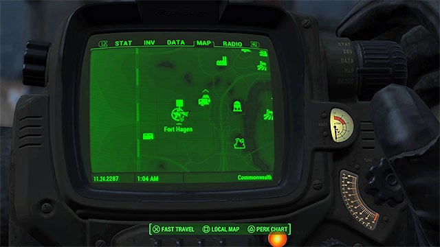 Your destination is Fort Hagen - Fallout 4: Reunions - Main story - Fallout 4 Game Guide & Walkthrough