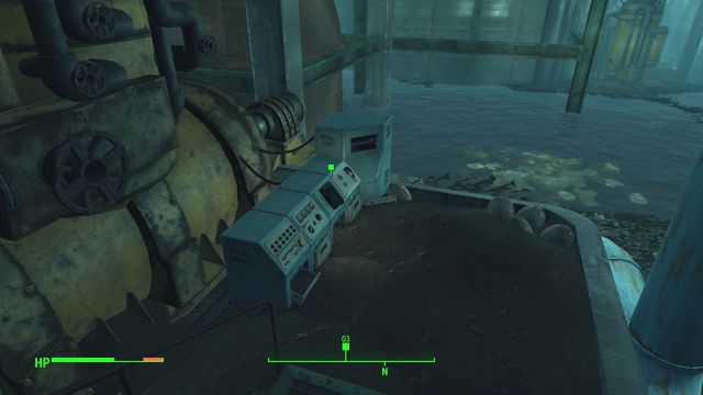 You need to activate four pumps that will get water out of the building - Fallout 4: Troubled Waters (Graygarden) - Side quests in other locations - Fallout 4 Game Guide & Walkthrough