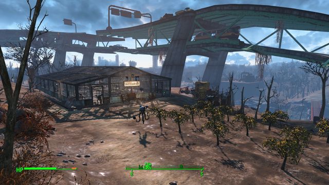 You can go back to the farm from time to time to harvest fruit and vegetables - Fallout 4: Graygarden - Fort Hagen - Sector 4 - Fallout 4 Game Guide & Walkthrough