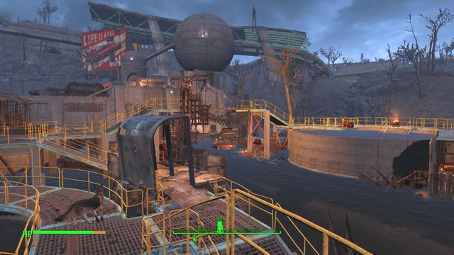 Weston Water Treatment Plant is a location that consists of a large area occupied by super mutants and a large building - Fallout 4: Weston Water Treatment Plant - Fort Hagen - Sector 4 - Fallout 4 Game Guide & Walkthrough