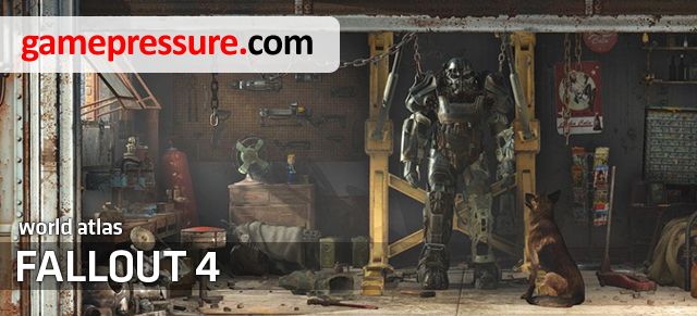 This unofficial Fallout 4 game guide provides a role of a world atlas and it means that it focuses entirely on the games environment and on all of the things you can find in the worlds locations - Introduction | World Atlas - World Atlas - Fallout 4 Game Guide & Walkthrough