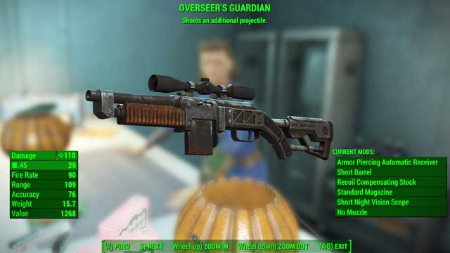 Type: Combat rifle - Fallout 4: Guns - light - Unique weapons - Fallout 4 Game Guide & Walkthrough