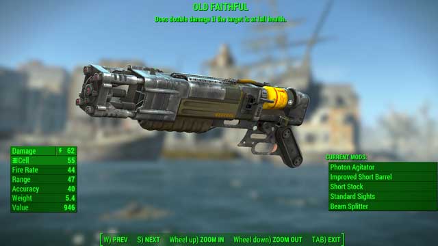 Type: Laser pistol - Fallout 4: Energy weapons - Unique weapons - Fallout 4 Game Guide & Walkthrough