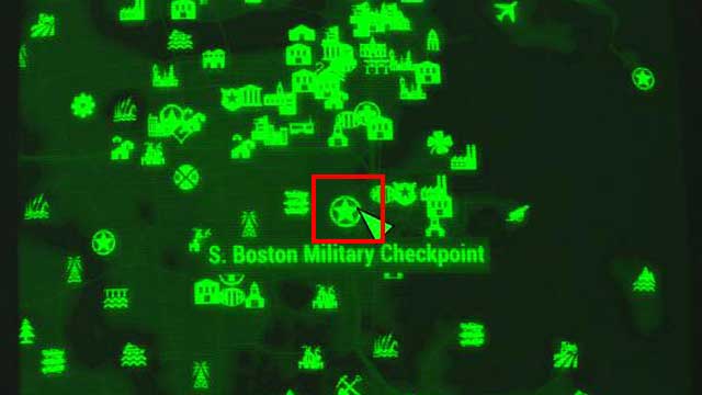 South Boston Military Checkpoint - Fallout 4: Locations of Power Armors - Power Armor - Fallout 4 Game Guide & Walkthrough