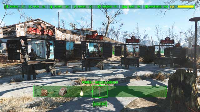 Having many clinics makes obtaining the achievement much faster. - Fallout 4: How to get the Benevolent Leader achievement? - Appendix - Fallout 4 Game Guide & Walkthrough