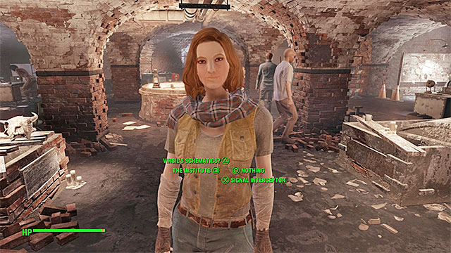 Talk to Desdemona about the signal interceptor - Fallout 4: The Molecular Level - selecting faction - Main story - Fallout 4 Game Guide & Walkthrough
