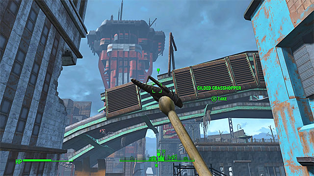 Once you reach the roof, you can examine the corpse of Marty Bullfinch - Fallout 4: The Gilded Grasshopper - Nick Valentine - Minor quests for Institute faction - Fallout 4 Game Guide & Walkthrough