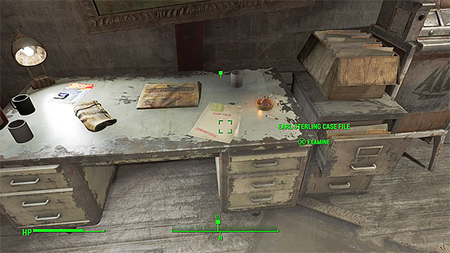 The place where you find the case file - Fallout 4: The Disappearing Act - Nick Valentine - Minor quests for Institute faction - Fallout 4 Game Guide & Walkthrough