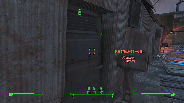Entrance to Sterlings house - Fallout 4: The Disappearing Act - Nick Valentine - Minor quests for Institute faction - Fallout 4 Game Guide & Walkthrough