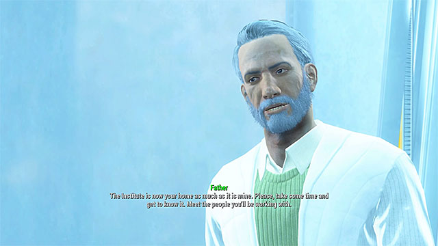 You can start cooperating with the Institute - Fallout 4: Institutionalized - Main story - Fallout 4 Game Guide & Walkthrough