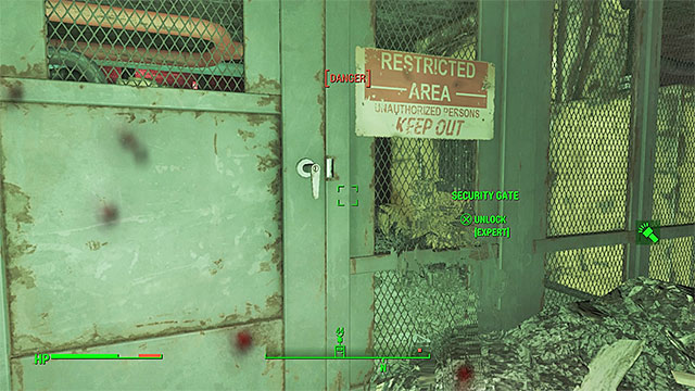 You can walk ahead, for example by opening the closed door - Fallout 4: The Nuclear Option (the Minutemen ending) - Major quests for Minutemen faction - Fallout 4 Game Guide & Walkthrough