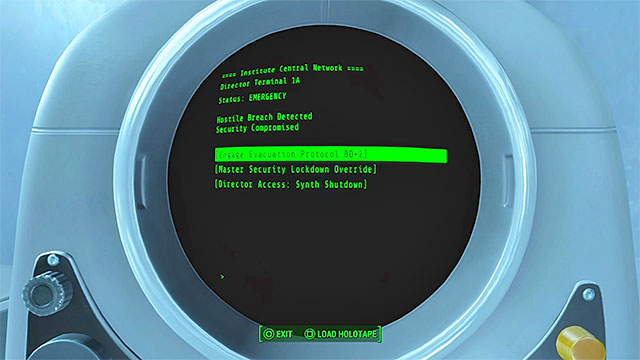 It is best to select options from the menu in order 1, 3 and 2 - Fallout 4: The Nuclear Option (the Minutemen ending) - Major quests for Minutemen faction - Fallout 4 Game Guide & Walkthrough