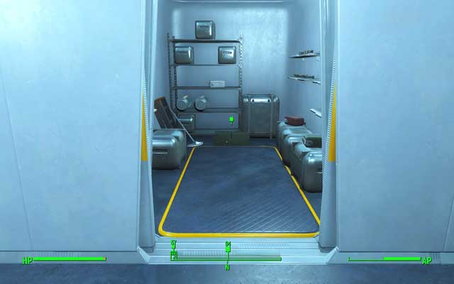 Throw the weapon to the chest in order to make the final part of the quest easier - Fallout 4: Underground Undercover - Major Quests for Railroad faction - Fallout 4 Game Guide & Walkthrough