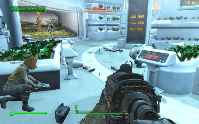 The released gorillas will be your enemies as well - Fallout 4: The Nuclear Option (the Railroad ending) - Major Quests for Railroad faction - Fallout 4 Game Guide & Walkthrough