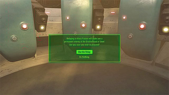 First of all, you need to meet up with Allie Filmore at the Institute, who provides you with details of your quest - Fallout 4: Mass Fusion - Major quests for Institute faction - Fallout 4 Game Guide & Walkthrough