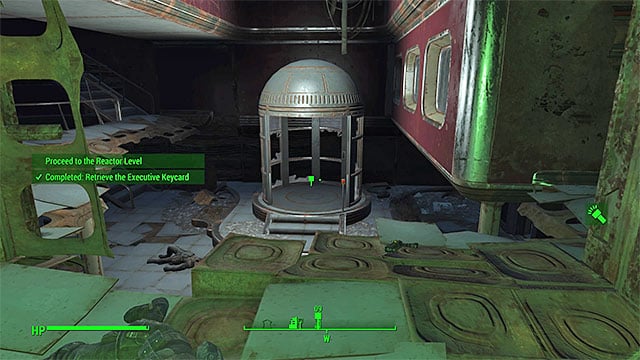 The elevator that you need to use - Fallout 4: Mass Fusion - Major quests for Institute faction - Fallout 4 Game Guide & Walkthrough