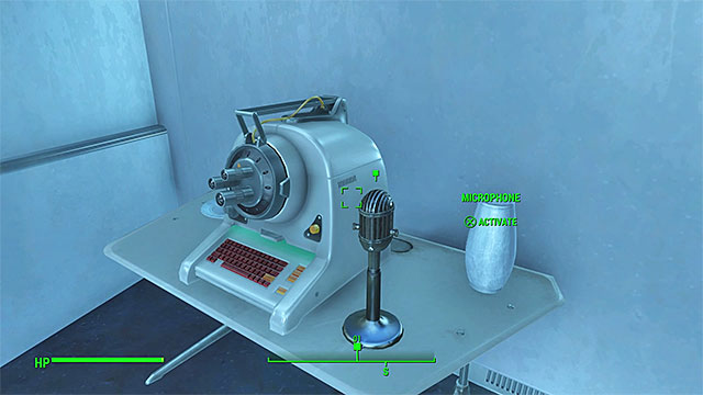 Use the microphone to prepare it for the speech - Fallout 4: Powering Up - Major quests for Institute faction - Fallout 4 Game Guide & Walkthrough