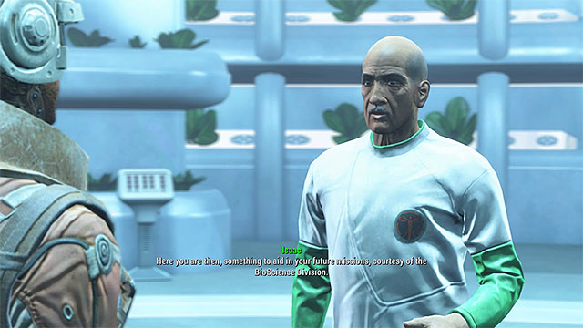 Isaac will reward you with stimpacks - Fallout 4: Building a Better Crop - Minor quests for Institute faction - Fallout 4 Game Guide & Walkthrough
