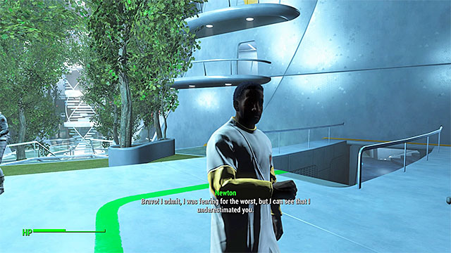 Take the reward from Oberly - Fallout 4: A House Divided - Minor quests for Institute faction - Fallout 4 Game Guide & Walkthrough