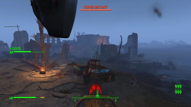 As soon as you gun the Behemoth down, the vertibird lands - Fallout 4: Show No Mercy - Major Quests for Brotherhood of Steel faction - Fallout 4 Game Guide & Walkthrough