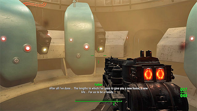 You can listen to what Father has to say to bid you farewell - Fallout 4: Banished from the Institute - Minor quests for Institute faction - Fallout 4 Game Guide & Walkthrough