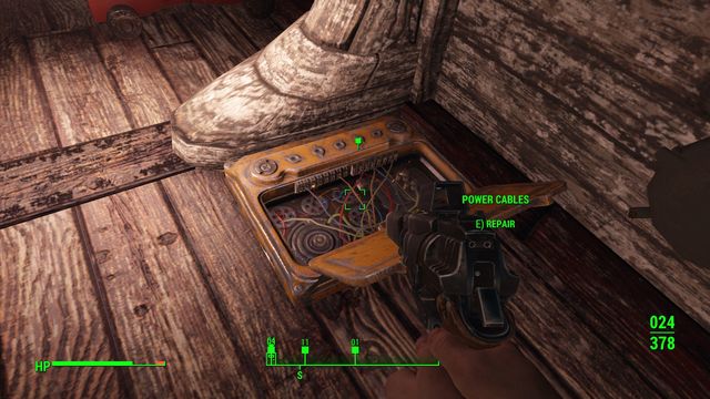 To restore the ships systems, you need to find three boxes with cables and fix the damaged bundles - Fallout 4: Last Voyage of the USS Constitution (USS Constitution) - Side quests in other locations - Fallout 4 Game Guide & Walkthrough
