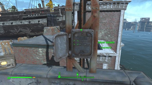 After you talk to her, climb to the buildings rooftop - Fallout 4: Last Voyage of the USS Constitution (USS Constitution) - Side quests in other locations - Fallout 4 Game Guide & Walkthrough