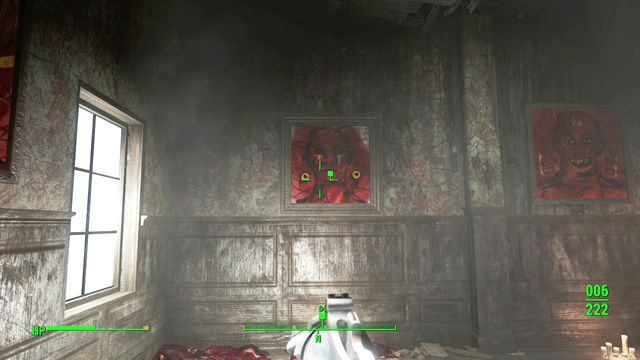 The safe is hidden behind the painting - Fallout 4: Pickmans Gift (Pickman Gallery) - Side quests in other locations - Fallout 4 Game Guide & Walkthrough