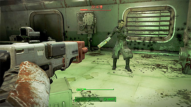 It is worth using a good weapon for the battle on short distance - Fallout 4: Hunter Hunted - Main story - Fallout 4 Game Guide & Walkthrough