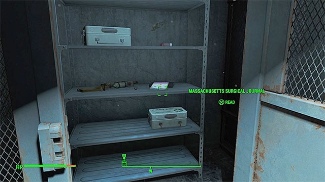 Ignore the friendly robot after entering the building and find the door that is near the entrance and requires you to unlock a simple lock - Fallout 4: Magazines in Salem - Sector 3 - Magazines - Fallout 4 Game Guide & Walkthrough