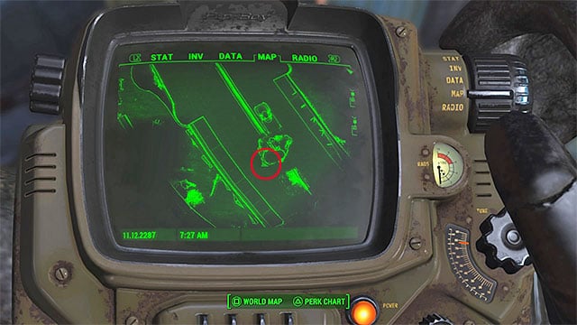 You must get to the ruined bypass high above the ground - Fallout 4: Magazines in Fort Hagen - Sector 4 - Magazines - Fallout 4 Game Guide & Walkthrough