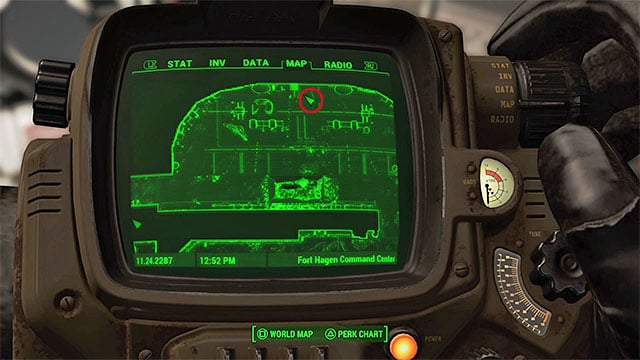 You cant obtain this secret before starting the Reunions quest since thats when you gain access to the fort - Fallout 4: Magazines in Fort Hagen - Sector 4 - Magazines - Fallout 4 Game Guide & Walkthrough